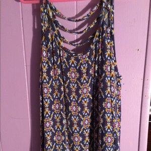 Tank tops with razor back